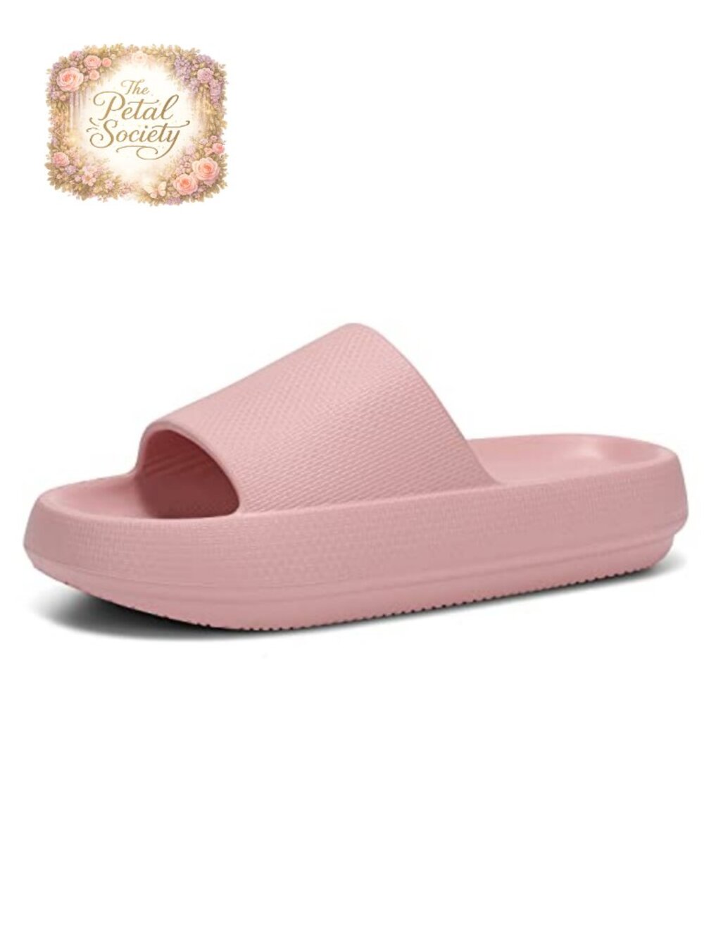 Unisex Cloud Slides Platform Sandals EVA Cushioned Non-Slip Comfort Shower Shoes